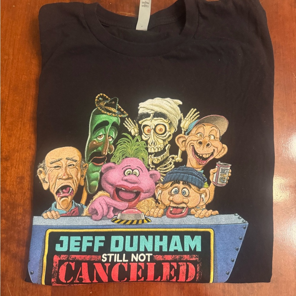 Jeff Dunham Black Graphic T-Shirt